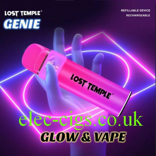 Lost Temple Genie Glow and Vape E Cigarette